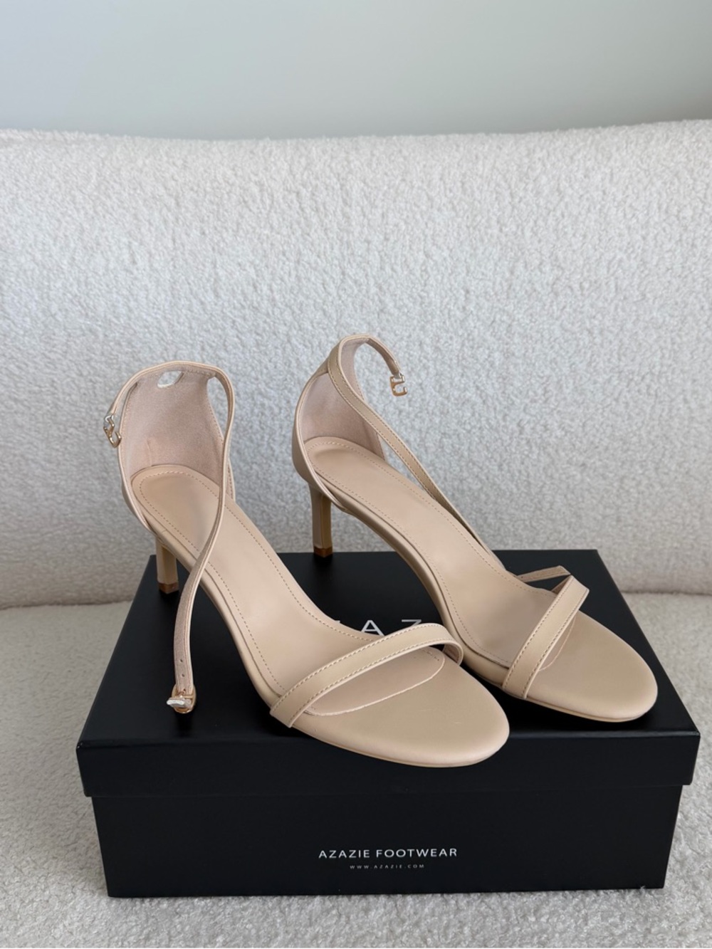 Azazie Nude Heel